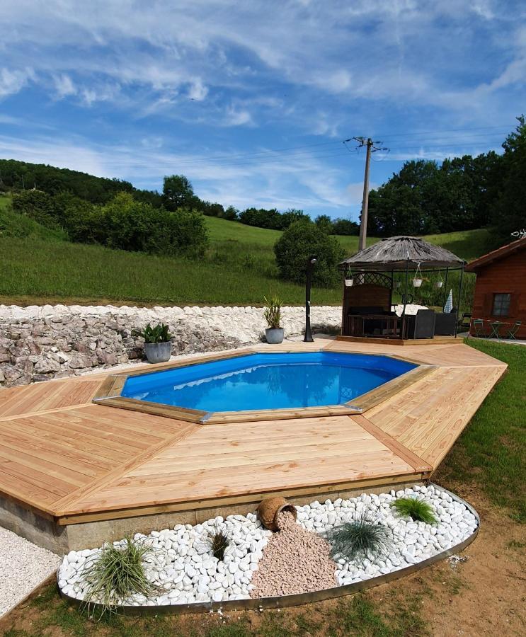 Chalet Charmant A Dausse Avec Piscine Et Jardin المظهر الخارجي الصورة